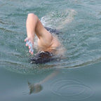 1 Pair Frog Style Silicone Hand Swim Fins Flippers Unisex Finger Webbed Gloves Paddle Water Sports Swimming Training Equipment