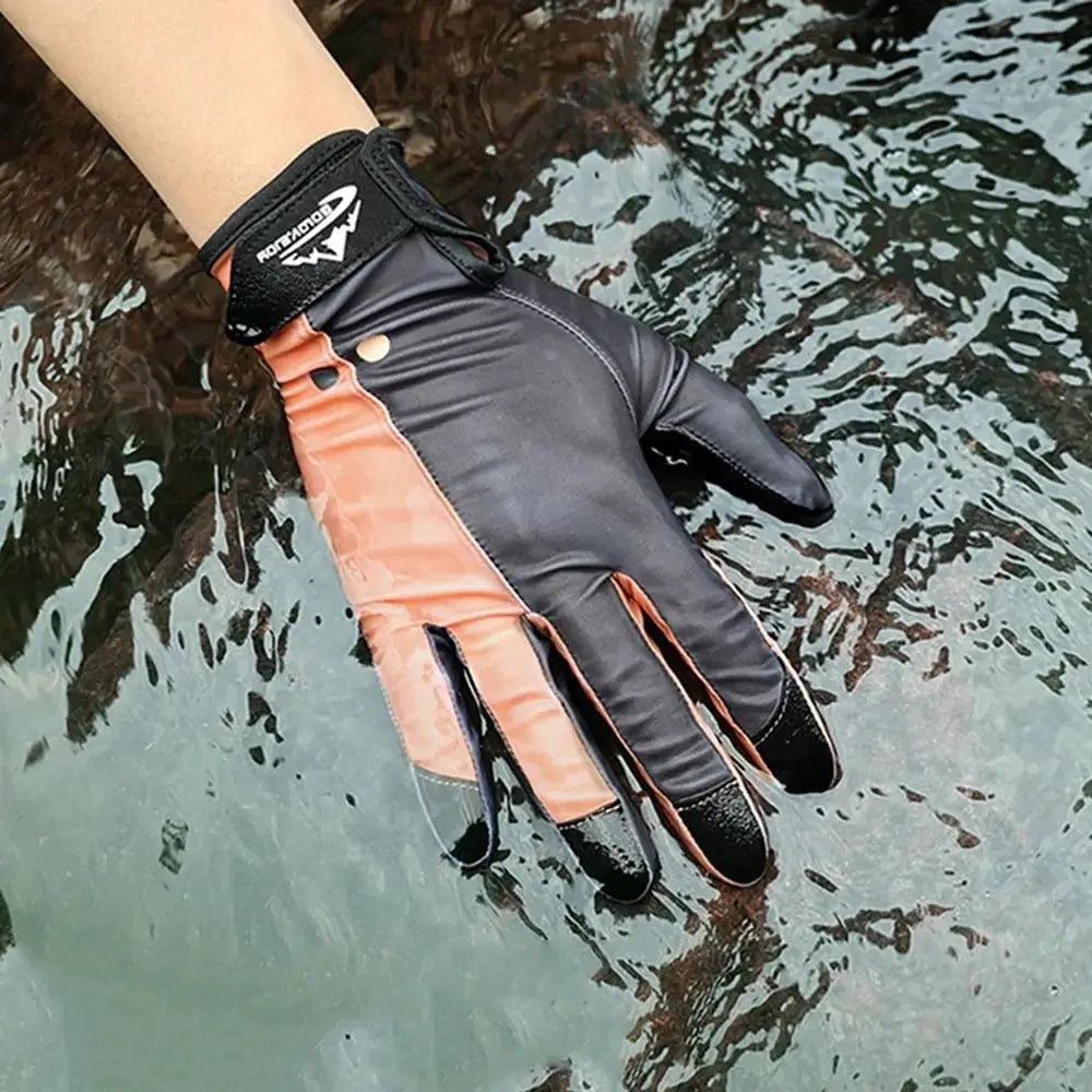 1 Pair Snorkeling Diving Gloves Paddling Non-slip Water Sports Mittens Surfing Anti-cut Wetsuit Gloves For Men Women