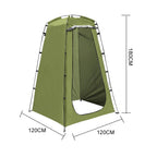 Sunshade Bathing Tents Folding Beach Privacy Shelter Tent Waterproof UV Protection Tear-resistant for Hiking Fishing