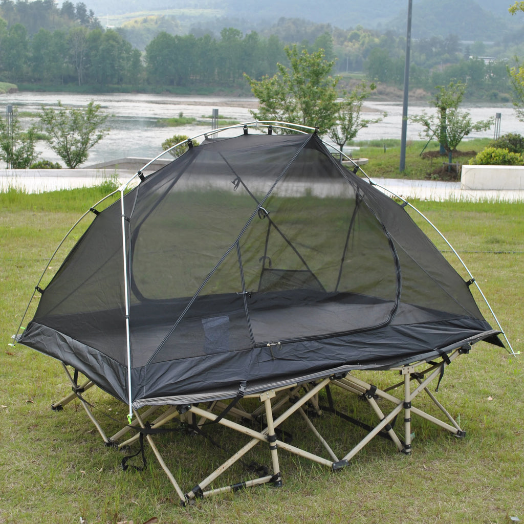 Upgrade Hubba Design Tent,2-in-1 Ultralight 2 Person Camping Tent Include Groundsheet, Double Layer Camp Bed Tent