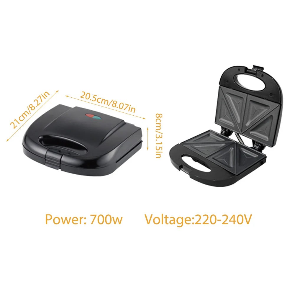 Professional Electric Waffle Maker Cooking Kitchen Appliances Multifunction Breakfast Waffles Machine Non-stick Iron Pan