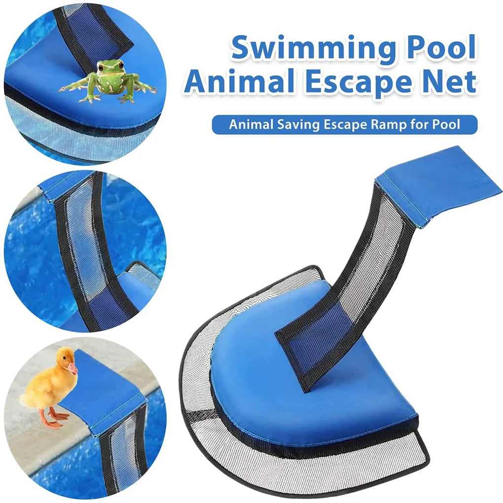 Swimming Pool Auxiliary Animal Landing Escape and Rescue Channel Animal Escape Inflatable Ladder Rescue Channel