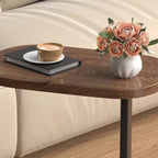 C-shaped Side Table Small Coffee Table Living Room Sofa Table Home Portable Modern Light Luxury Style Home Compact Coffee Table