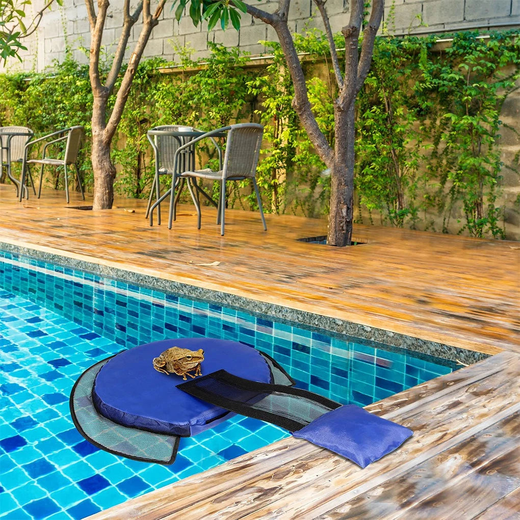 Swimming Pool Auxiliary Animal Landing Escape and Rescue Channel Animal Escape Inflatable Ladder Rescue Channel