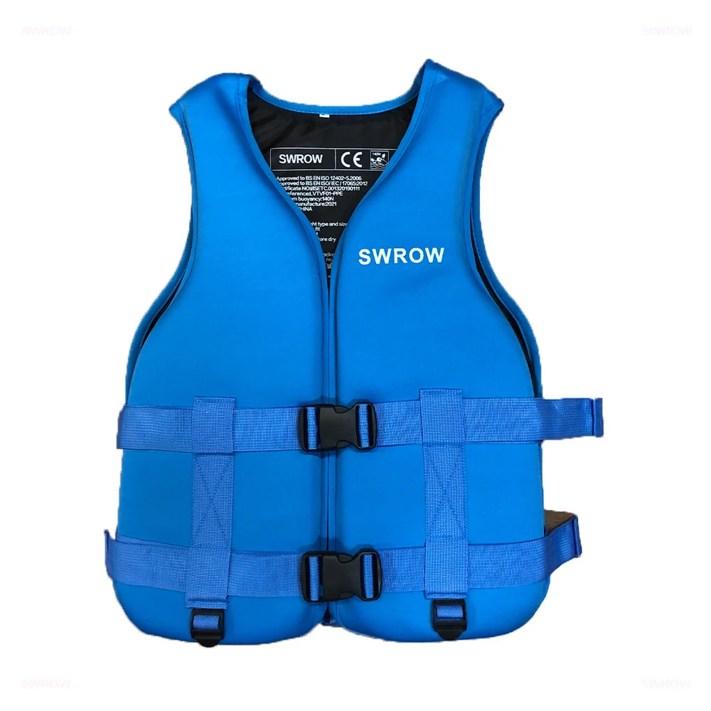 Children's Swimming Big Buoyancy Vest Neoprene Life Jacket Children Foam Floating Clothes Beach Swimming Surf Kayak Safety Vest