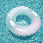 Rooxin Adult Swim Ring Pool Float Swim Tube Thickened Inflatable Swimming Ring Tube Water Park Swimming Circle For Adult Teen