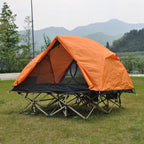 Tent Cot Folding Off the Ground Waterproof Camping Sleeping Bed with Rain Cover Not Included the Bed