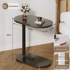C-shaped Side Table Small Coffee Table Living Room Sofa Table Home Portable Modern Light Luxury Style Home Compact Coffee Table
