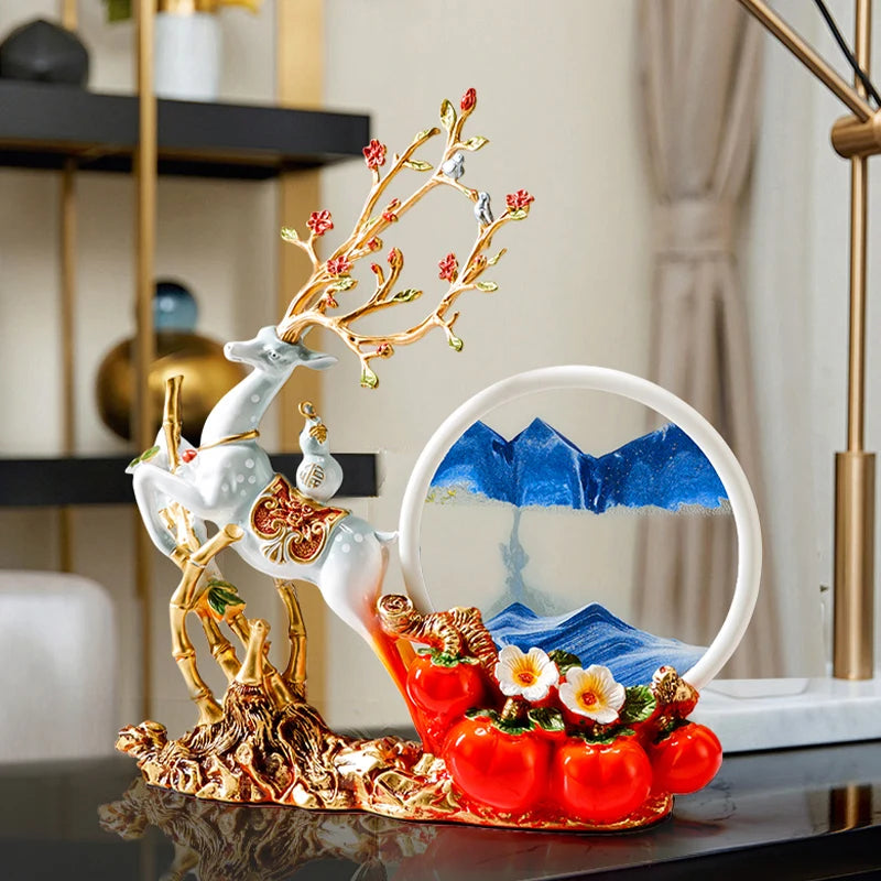 New Home Gift Set Housewarming Decor Collection for Living Room Shelf Tabletop Display Moving In Celebration Decorative