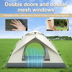 Fully Automatic Sunshade Tent Lightweight Portable Tent Easy Set Up Tent for Hiking Backpacking Camping