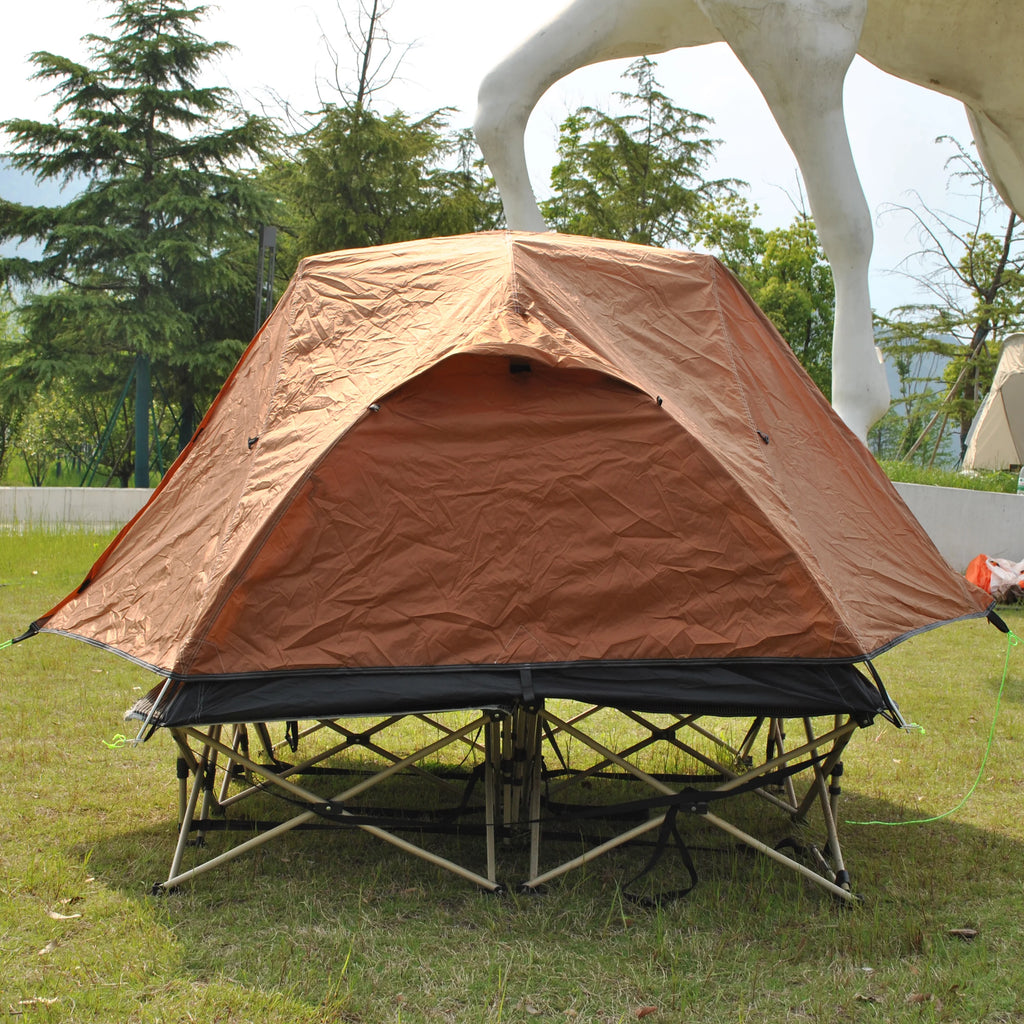 Upgrade Hubba Design Tent,2-in-1 Ultralight 2 Person Camping Tent Include Groundsheet, Double Layer Camp Bed Tent