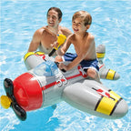 New Seaplane Children's Inflatable Pool Play Water Entertainment Creative Personality Fun Mounts pool float beach accessories