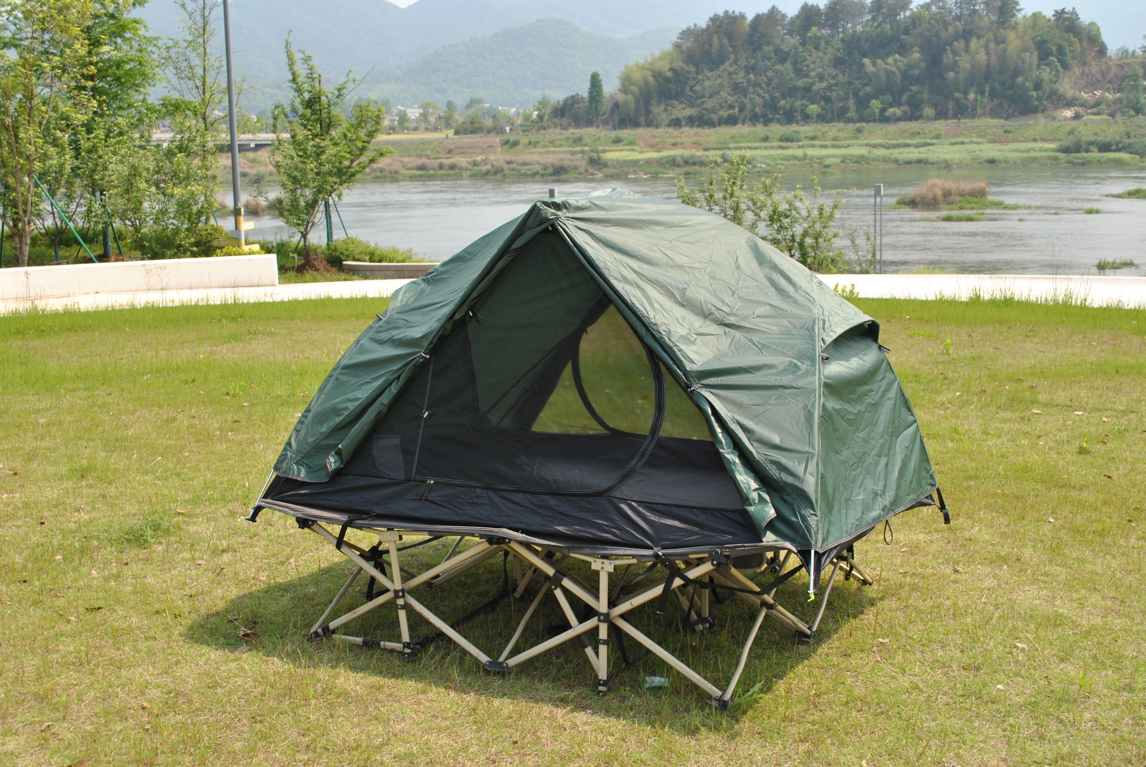 Upgrade Hubba Design Tent,2-in-1 Ultralight 2 Person Camping Tent Include Groundsheet, Double Layer Camp Bed Tent
