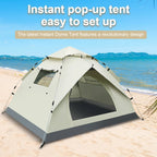 Fully Automatic Sunshade Tent Lightweight Portable Tent Easy Set Up Tent for Hiking Backpacking Camping