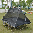 Tent Cot Folding Off the Ground Waterproof Camping Sleeping Bed with Rain Cover Not Included the Bed