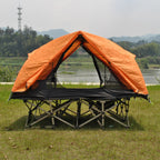 Tent Cot Folding Off the Ground Waterproof Camping Sleeping Bed with Rain Cover Not Included the Bed